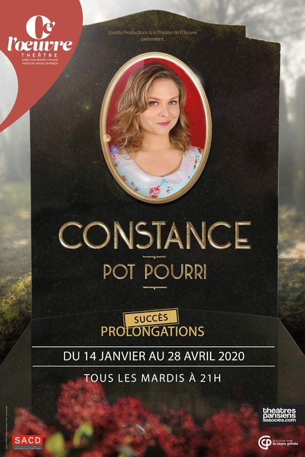 Constance, Pot Pourri au Théâtre de l'Œuvre