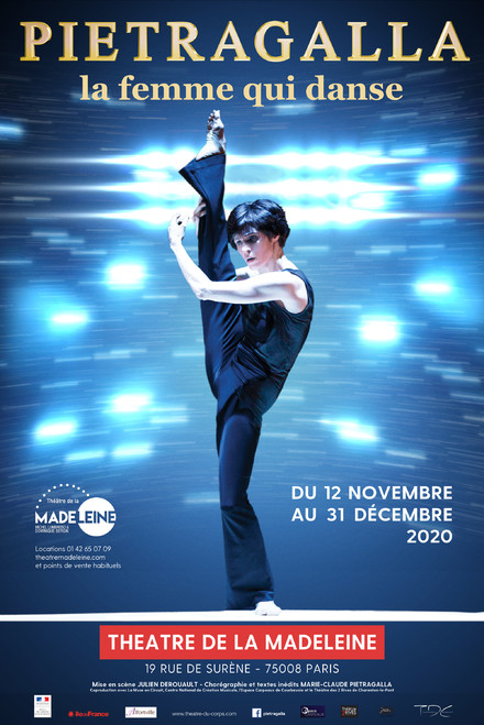 Pietragalla : la femme qui danse au Théâtre de la Madeleine