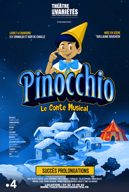 Pinocchio au Théâtre des Variétés
