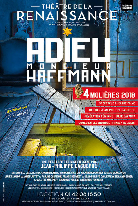 Adieu Monsieur Haffmann au Théâtre de la Renaissance