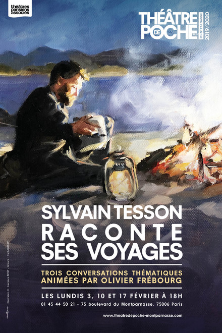 Sylvain Tesson raconte ses voyages au Théâtre de Poche-Montparnasse (Grande salle)