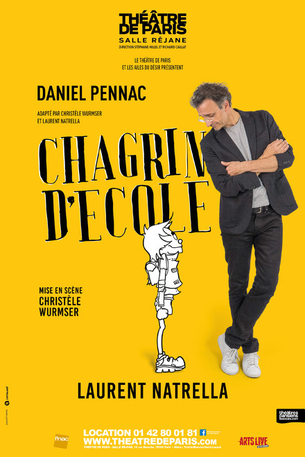 Chagrin d'école au Théâtre de Paris - Salle Réjane