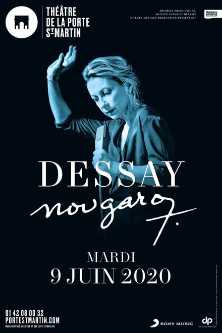 Dessay chante Nougaro au Théâtre de la Porte Saint-Martin