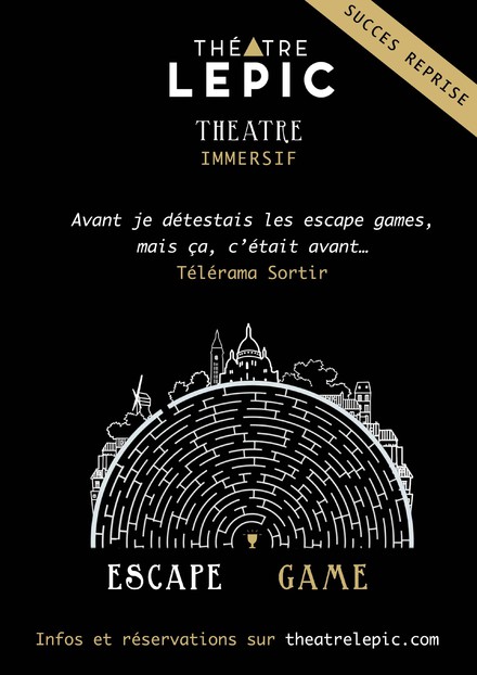 Escape game Théâtre Immersif au Théâtre Lepic