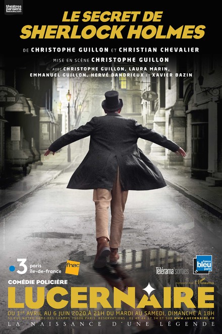 Le secret de Sherlock Holmes au Théâtre Lucernaire
