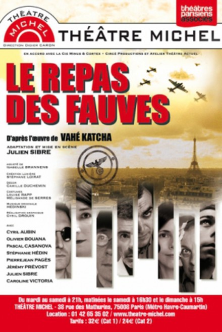 Le Repas des Fauves au Théâtre Michel
