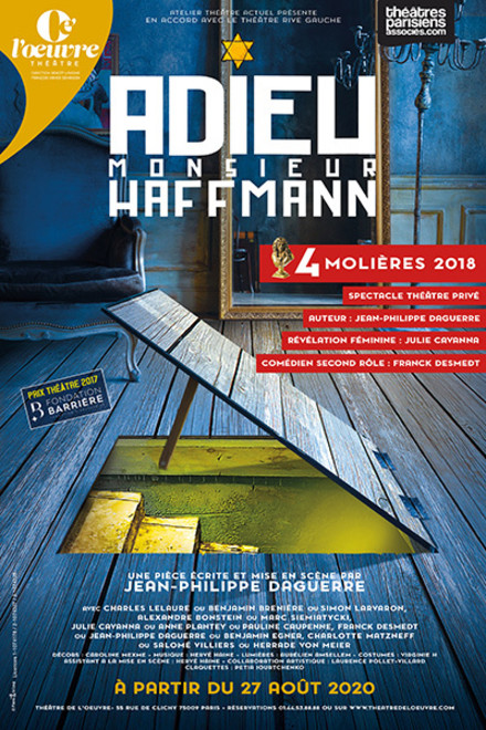 Adieu Monsieur Haffmann au Théâtre de l'Œuvre