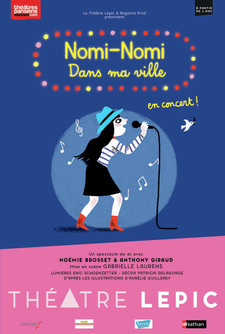 NOMI-NOMI DANS MA VILLE au Théâtre Lepic
