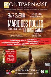 MARIE DES POULES - Gouvernante chez George SAND // TRIOMPHE REPRISE, Théâtre Montparnasse