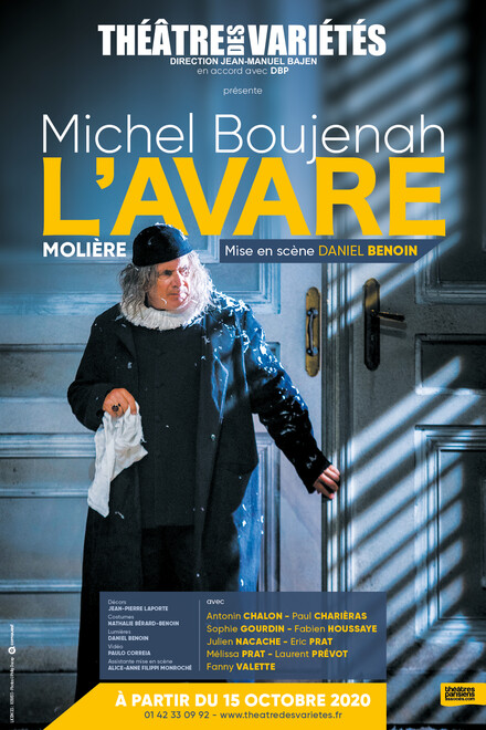 L'AVARE au Théâtre des Variétés