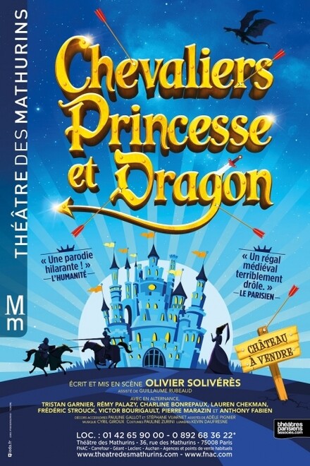Chevaliers, princesses et dragons au Théâtre des Mathurins (Grande salle)