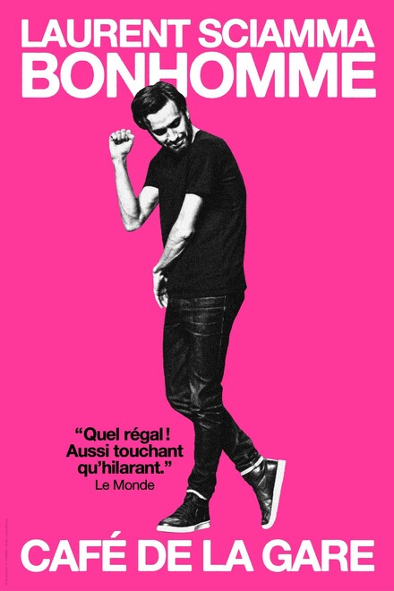 Laurent Sciamma dans « Bonhomme  » au Théâtre Café de la Gare