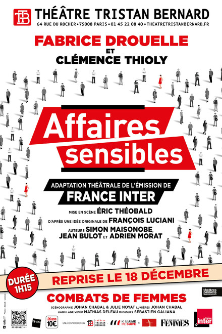 Affaires Sensibles - Combats de femmes au Théâtre Tristan Bernard