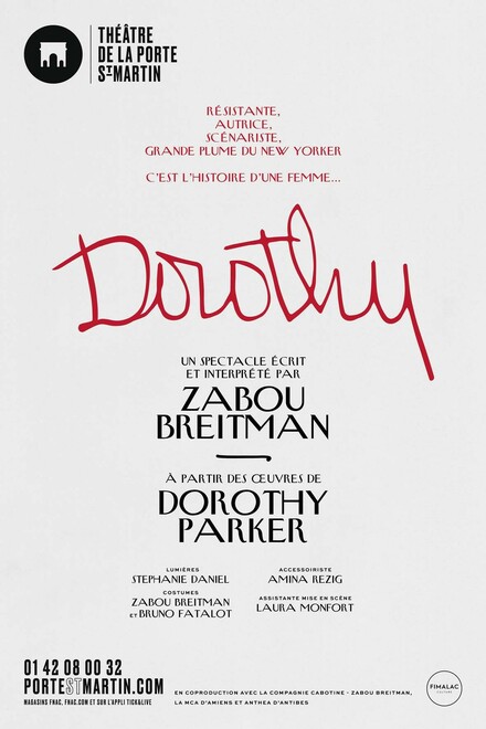 DOROTHY au Théâtre de la Porte Saint-Martin