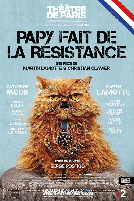 Papy fait de la résistance au Théâtre de Paris