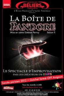 La Boite de Pandore, Théâtre des Béliers Parisiens