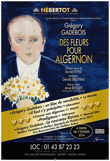Des fleurs pour Algernon, Théâtre Hébertot