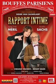 Rapport intime, Théâtre des Bouffes Parisiens