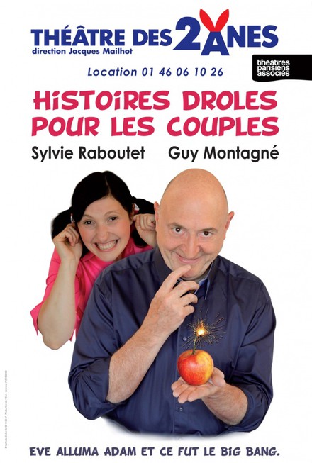 Histoires drôles pour les couples au Théâtre des Deux Anes