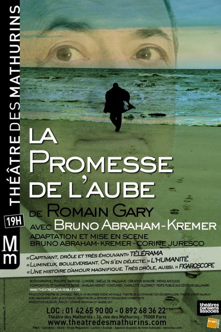 La Promesse de l'aube au Théâtre des Mathurins (Grande salle)