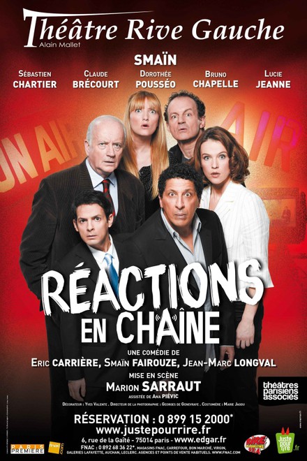 Réactions en chaine au Théâtre Rive Gauche
