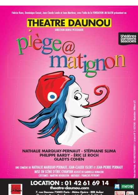 Piège à Matignon au Théâtre Daunou