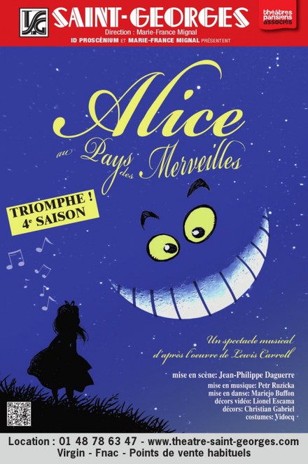 Alice au pays des merveilles au Théâtre Saint-Georges