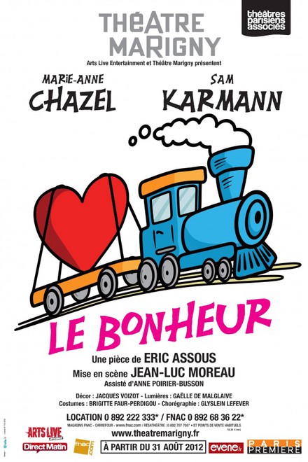 Le Bonheur au Théâtre Marigny Studio