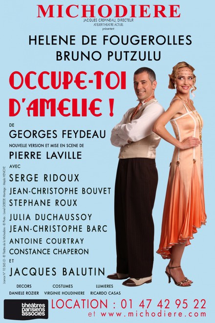 Occupe-toi d'Amélie au Théâtre de la Michodière
