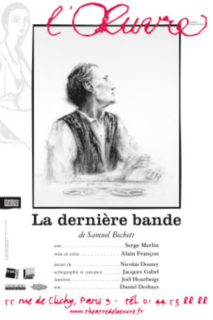 La Dernière Bande au Théâtre de l'Œuvre