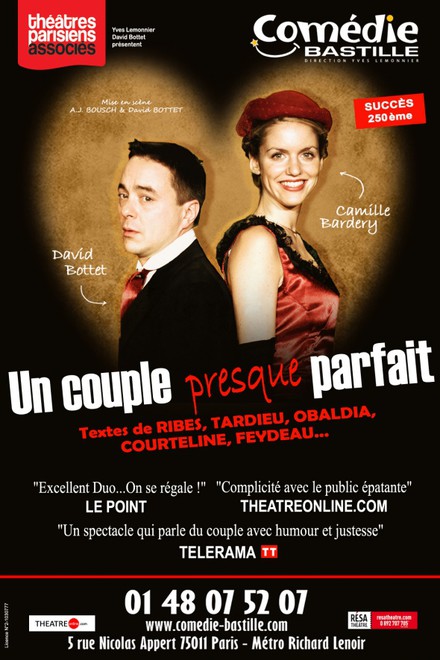 Un couple presque parfait au Théâtre Comédie Bastille