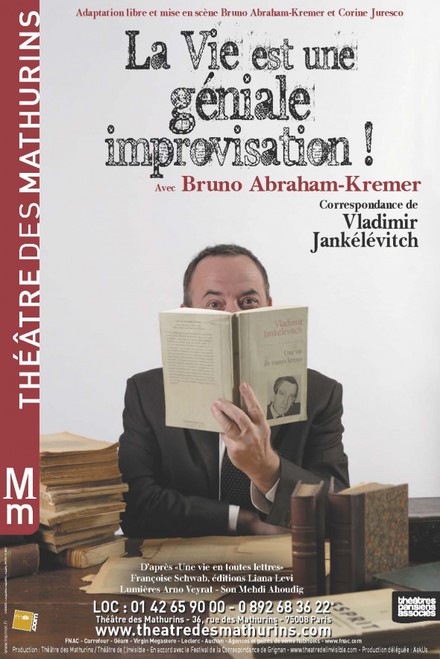 La Vie est une géniale improvisation au Théâtre des Mathurins (Studio)