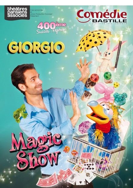 Giorgio Magic Show au Théâtre Comédie Bastille