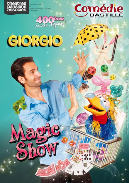 Giorgio Magic Show au Théâtre Comédie Bastille