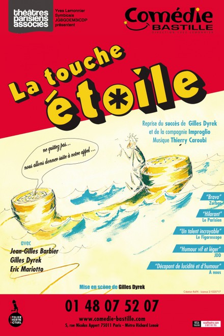 La Touche Etoile au Théâtre Comédie Bastille