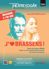 J'aime Brassens, Théâtre Edgar