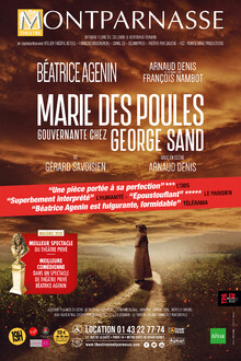 Marie des Poules, gouvernante chez George Sand, Théâtre Montparnasse
