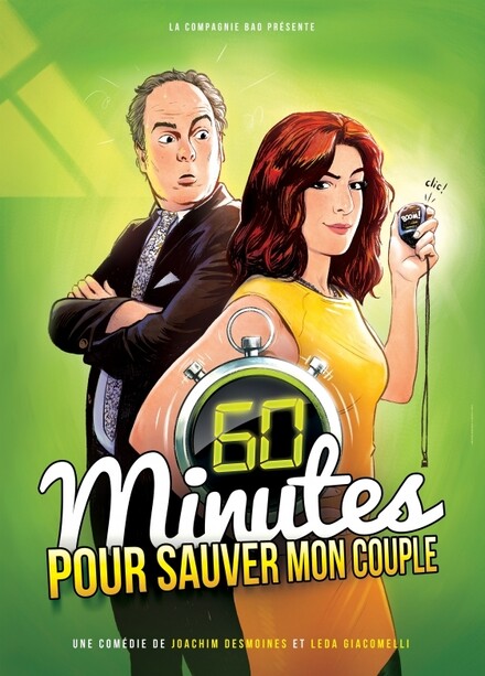 60 minutes pour sauver mon couple au Théâtre Comédie La Rochelle