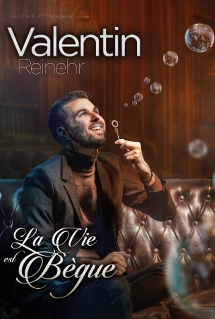 Valentin Reinehr « La vie est bègue » au Théâtre La compagnie du Café-Théâtre