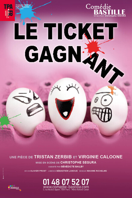 Le Ticket Gagnant au Théâtre Comédie Bastille