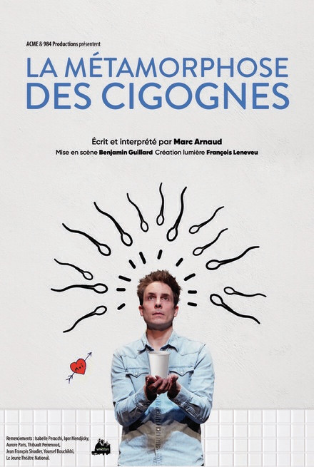 La Métamorphose des Cigognes au Théâtre du Train Bleu
