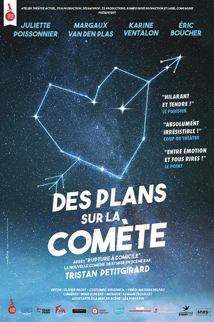 Des plans sur la comète au Théâtre des Gémeaux