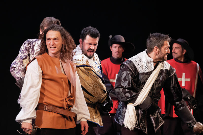 Les trois Mousquetaires au Théâtre des Gémeaux