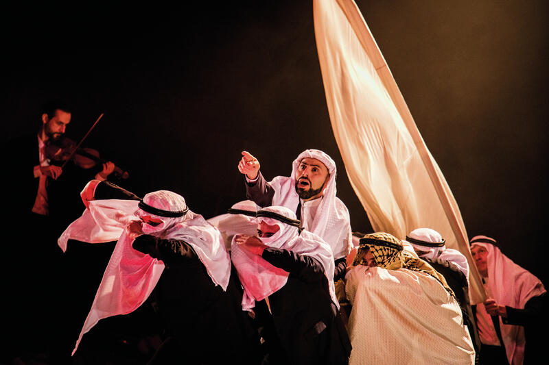Lawrence d'Arabie au Théâtre des Halles