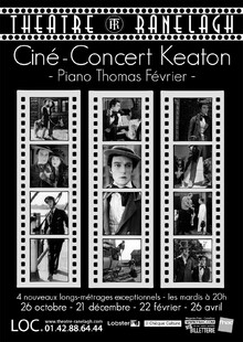 Ciné Concert KEATON, Théâtre le Ranelagh