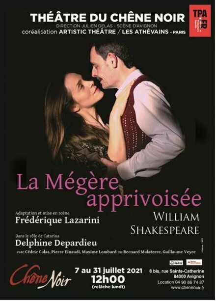 La Mégère apprivoisée au Théâtre du Chêne noir