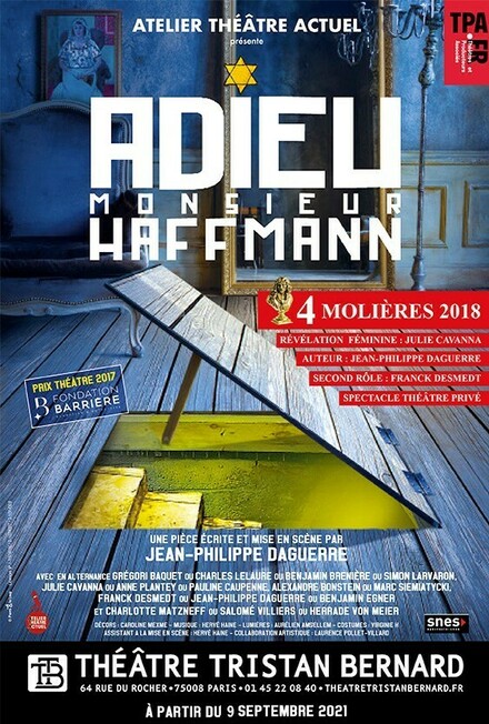 Adieu Monsieur Haffmann au Théâtre Tristan Bernard
