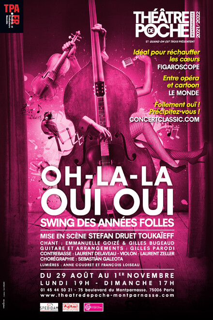 OH-LA-LA OUI OUI au Théâtre de Poche-Montparnasse (Grande salle)