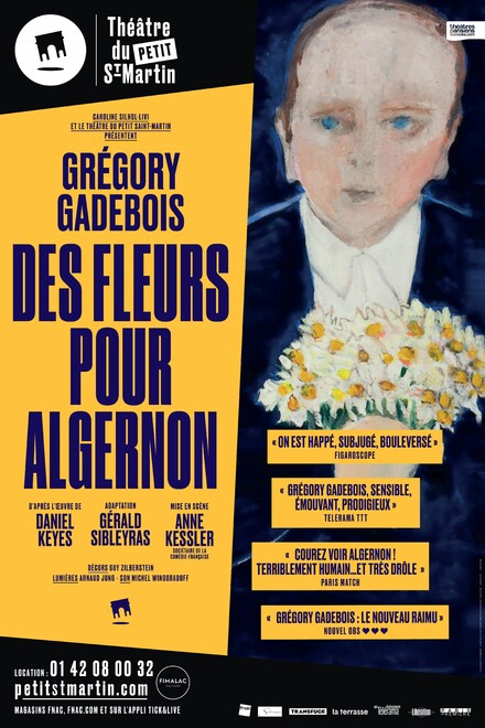Des fleurs pour Algernon au Théâtre du Petit Saint-Martin