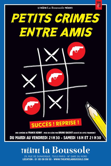 Petits crimes entre amis au Théâtre La Boussole